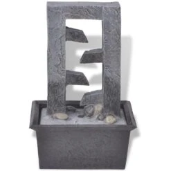 Binnenfontein Met LED-licht Polyresin