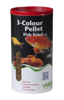 Velda 3-Colour Pellet Food 4000 Ml / 1375 Gram