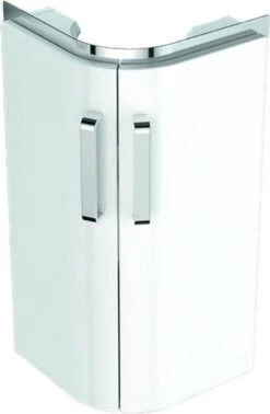 Geberit Renova Compact Fonteinonderkast 2 Deuren 42,5 Cm, Glans Wit