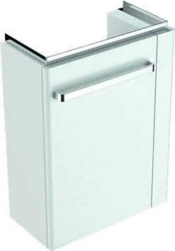 Geberit Renova Compact Fonteinonderkast 1 Handdoekhouder 45 Cm, Glans Wit