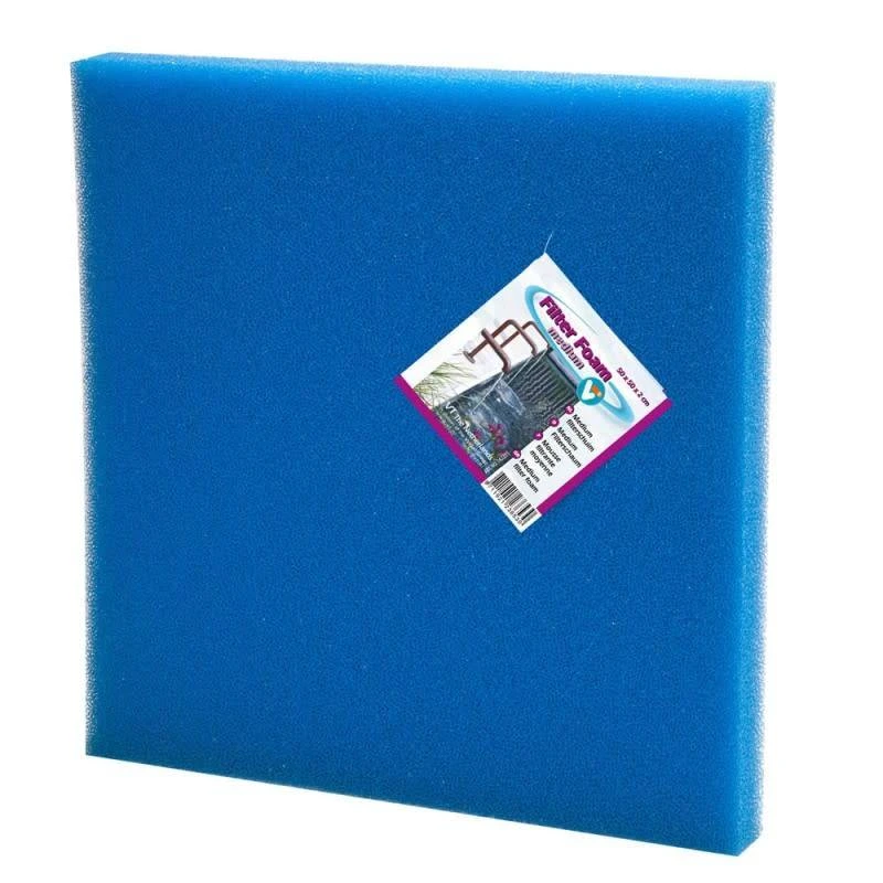 Velda Filterschuim 50 X 50 X 5 Cm Blauw - Medium