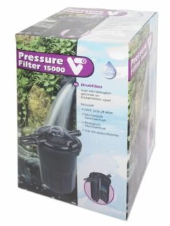 Velda Pressure Filter 15000 + 24 W UV-C Tot 15.000 Liter Vijver
