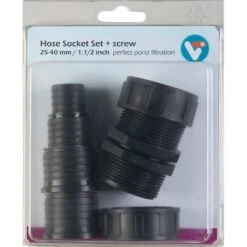 Vijvertechniek Slang Verbindigsstuk 3/4 Inch M/v 25-40mm