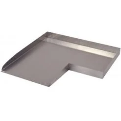 Wolga Beekloop Hoek Links Rvs